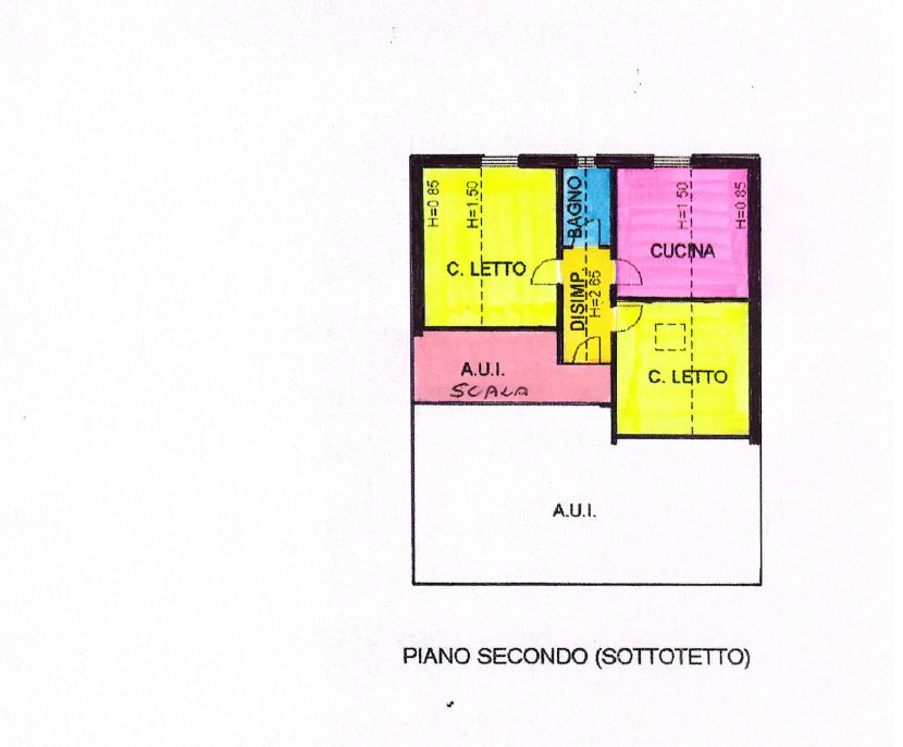 Mansarda in vendita a Cervia, Tagliata