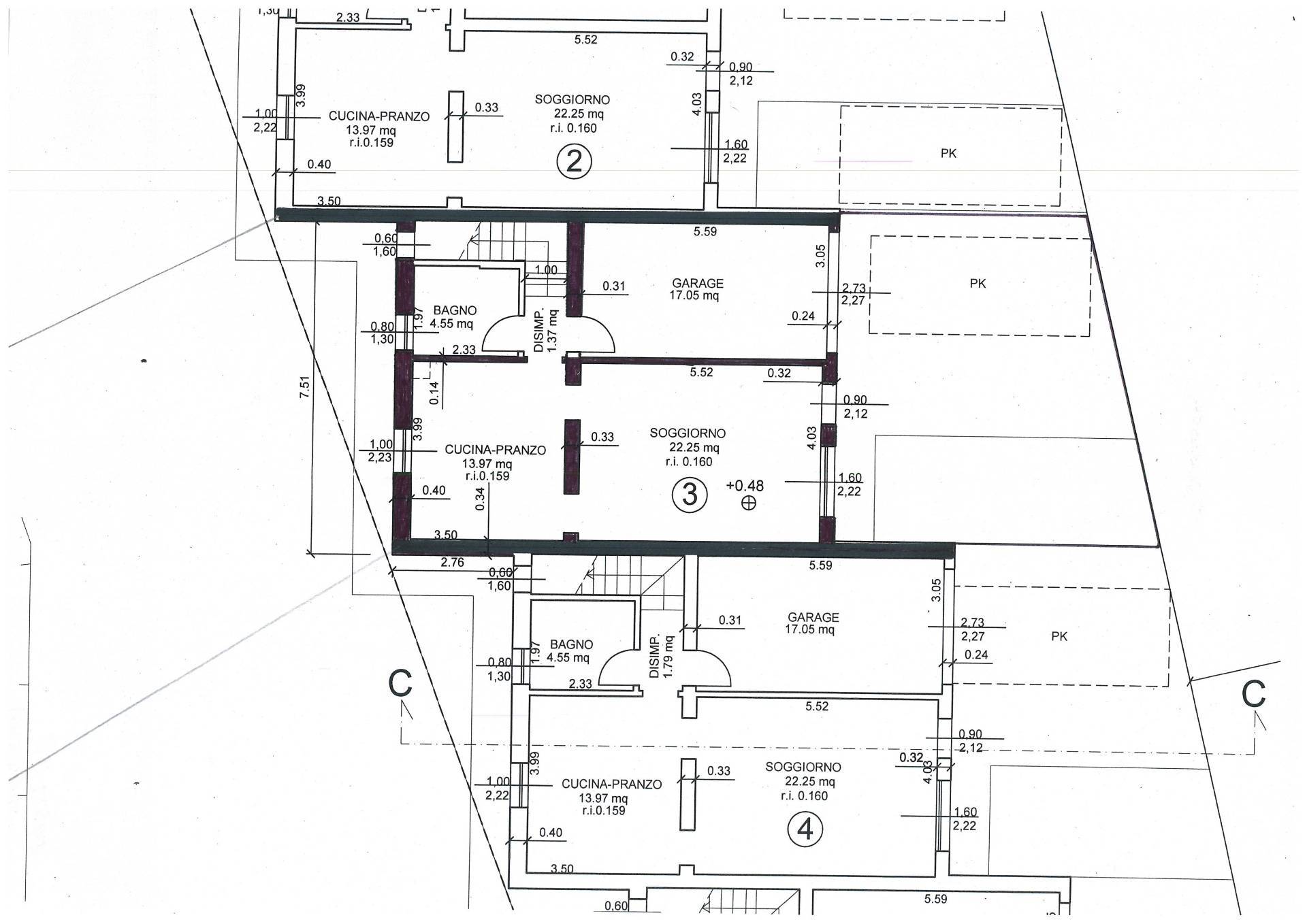 Villette a schiera in vendita a Ravenna