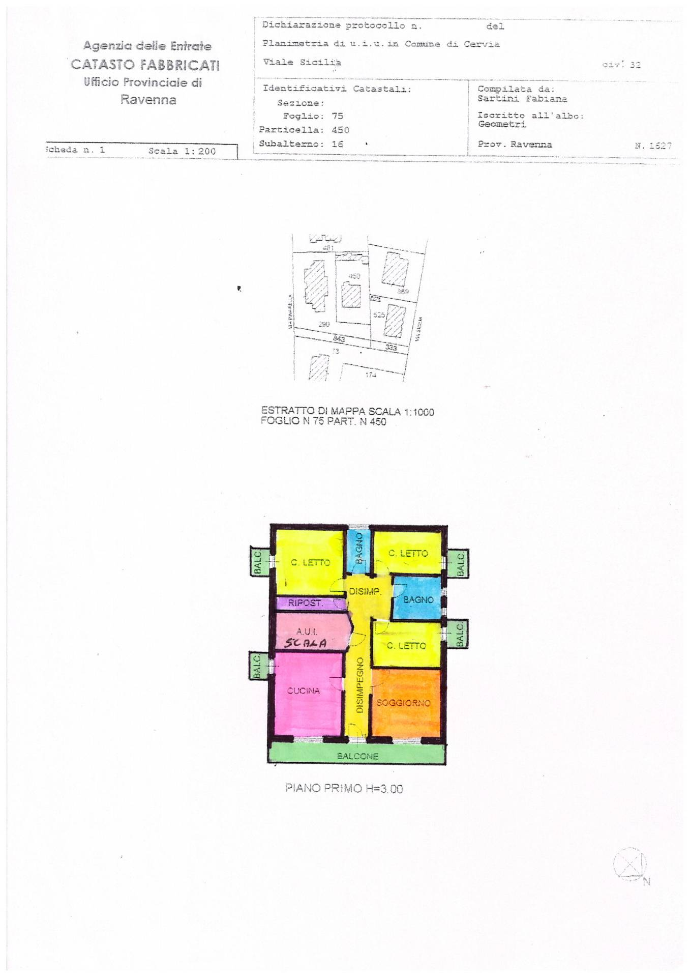 Appartamento in vendita a Cervia, Tagliata