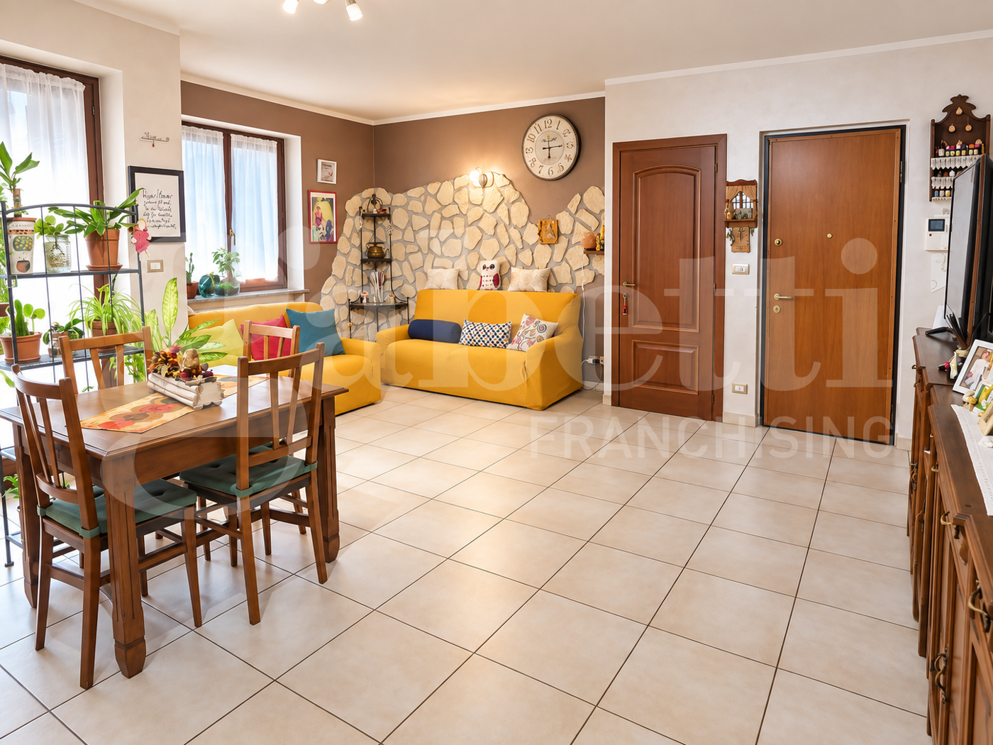 Quadrilocale con giardino a Bricherasio