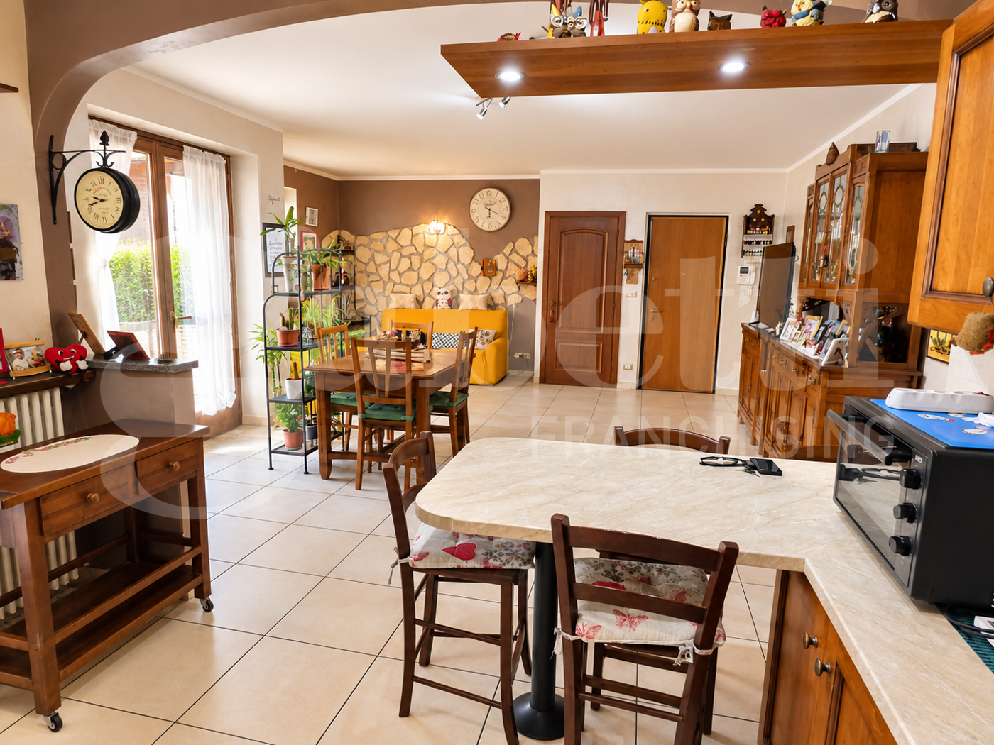 Quadrilocale con giardino a Bricherasio
