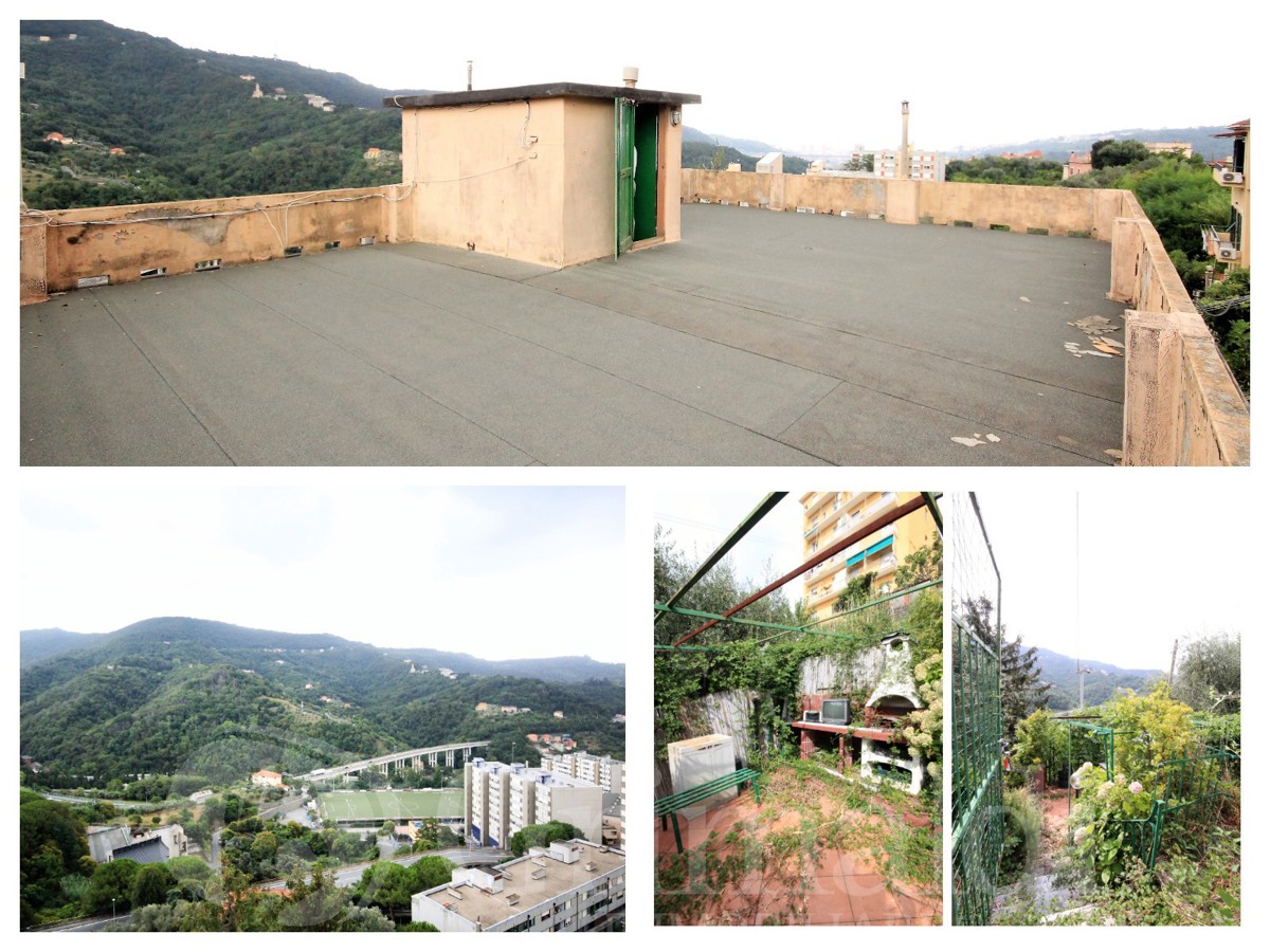Appartamento con giardino a Genova