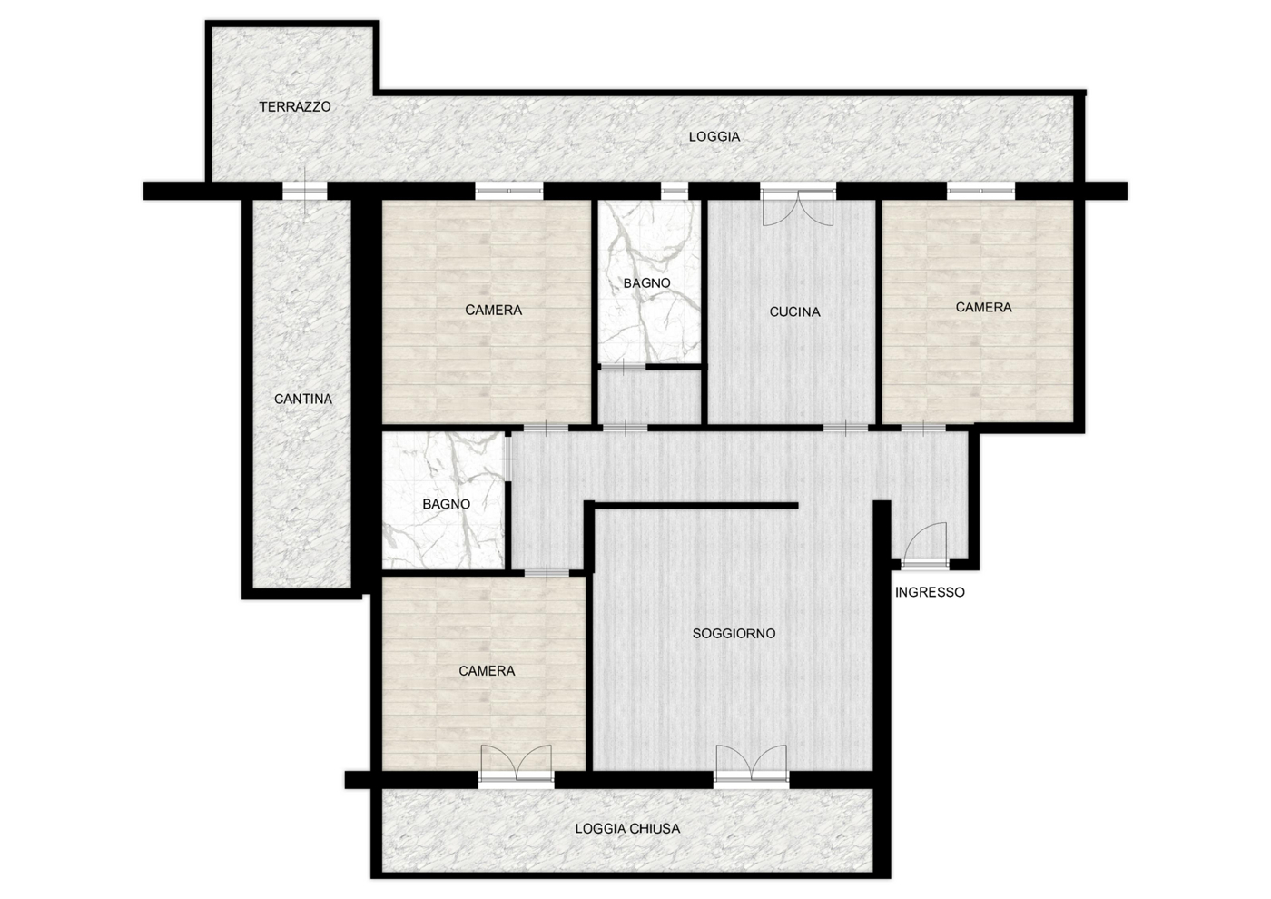 Appartamento in vendita a Genova