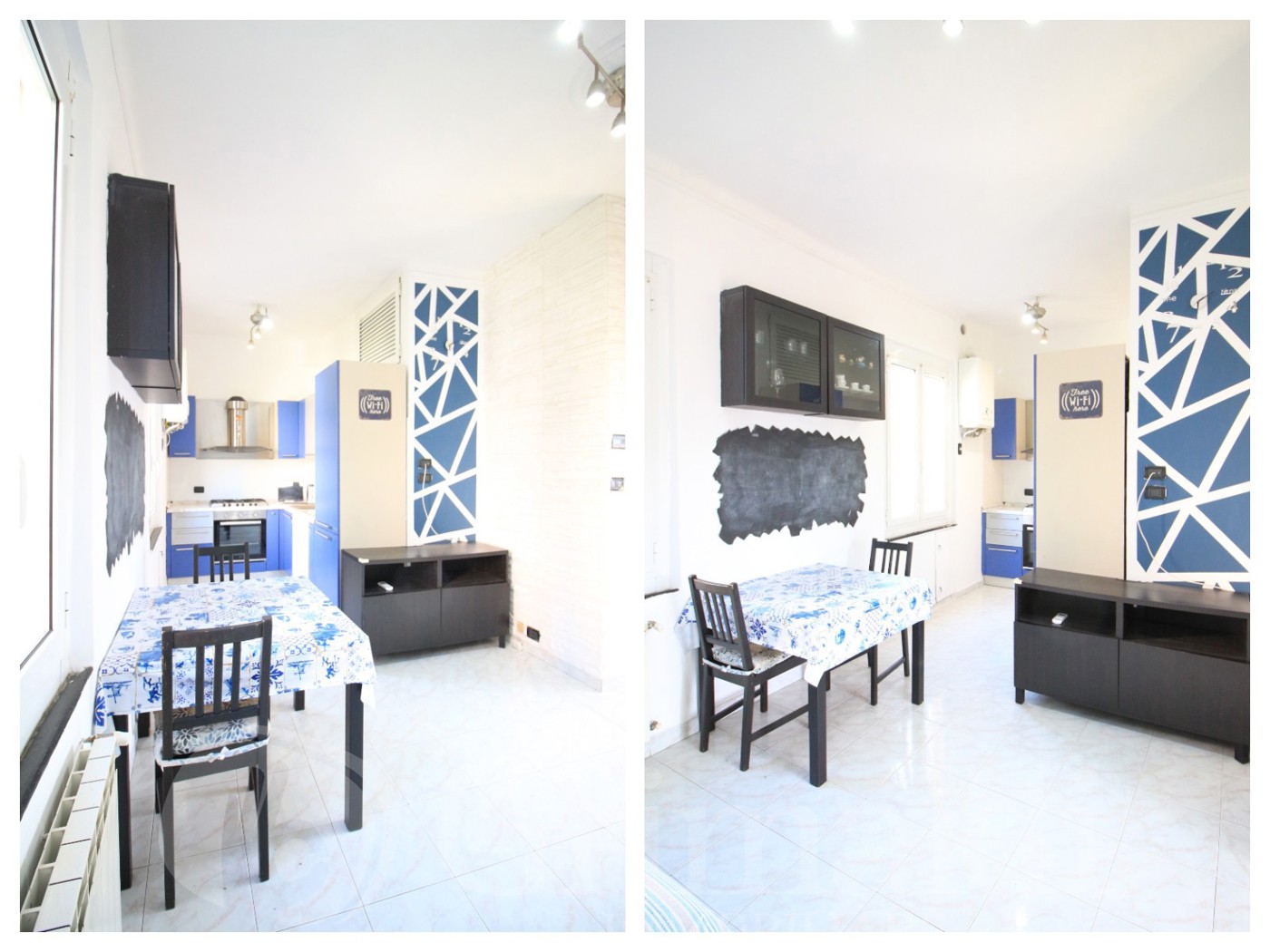 Trilocale ristrutturato a Genova