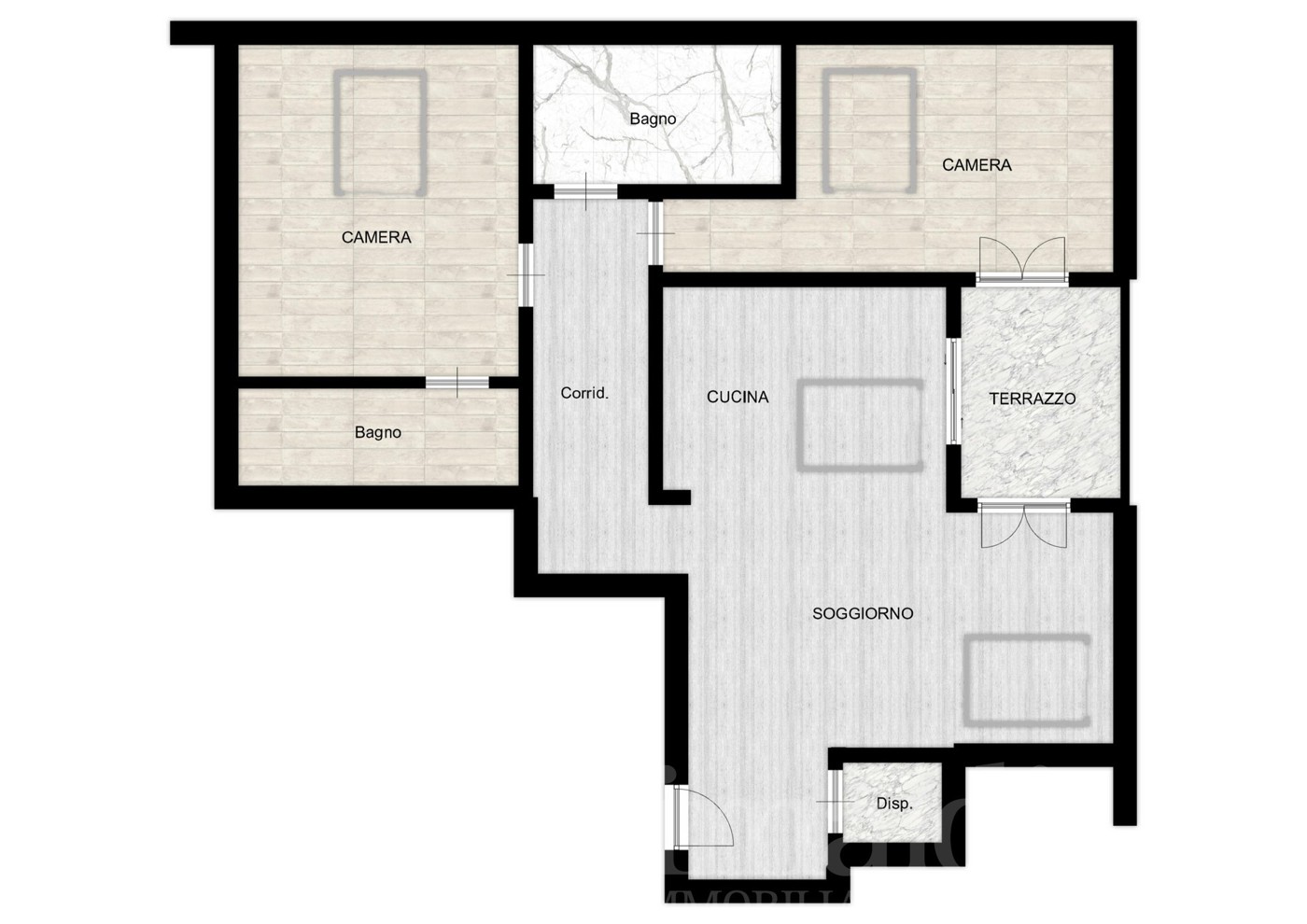 Quadrilocale in vendita a Genova