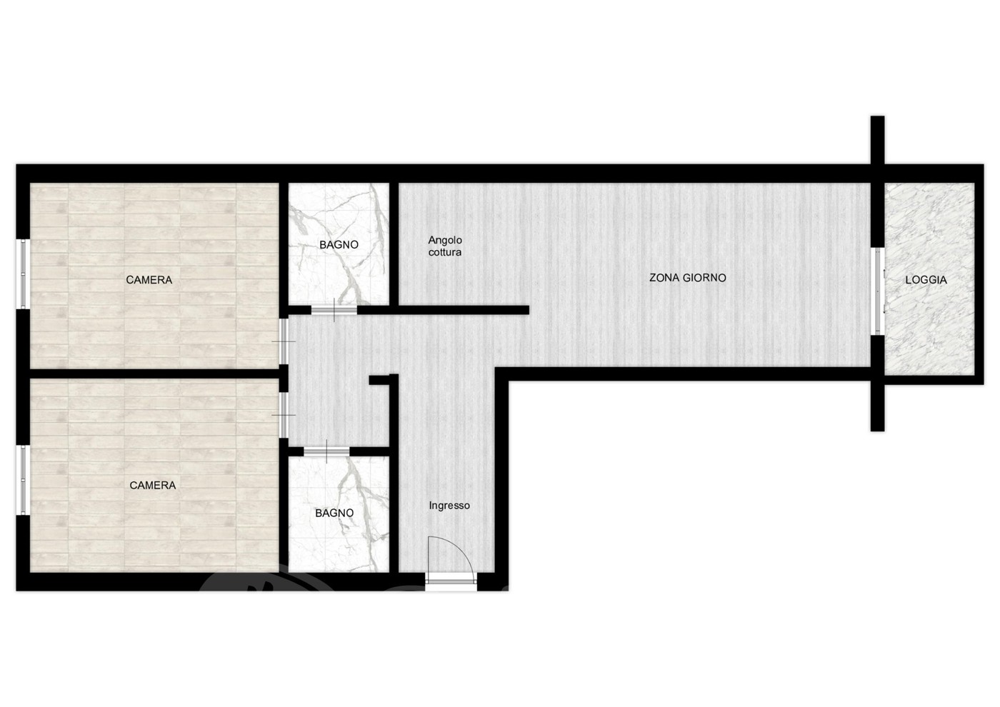 Trilocale in vendita a Genova