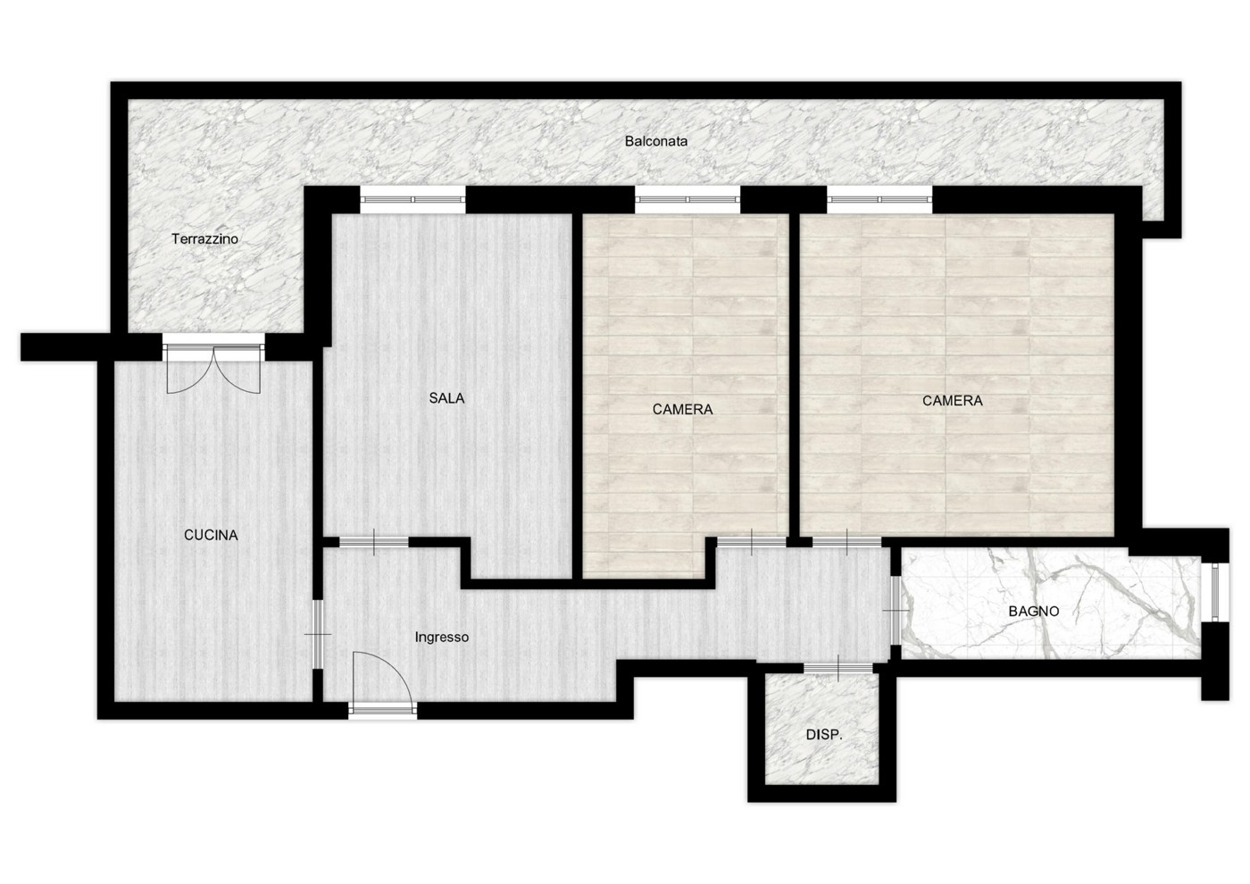 Appartamento da ristrutturare a Genova