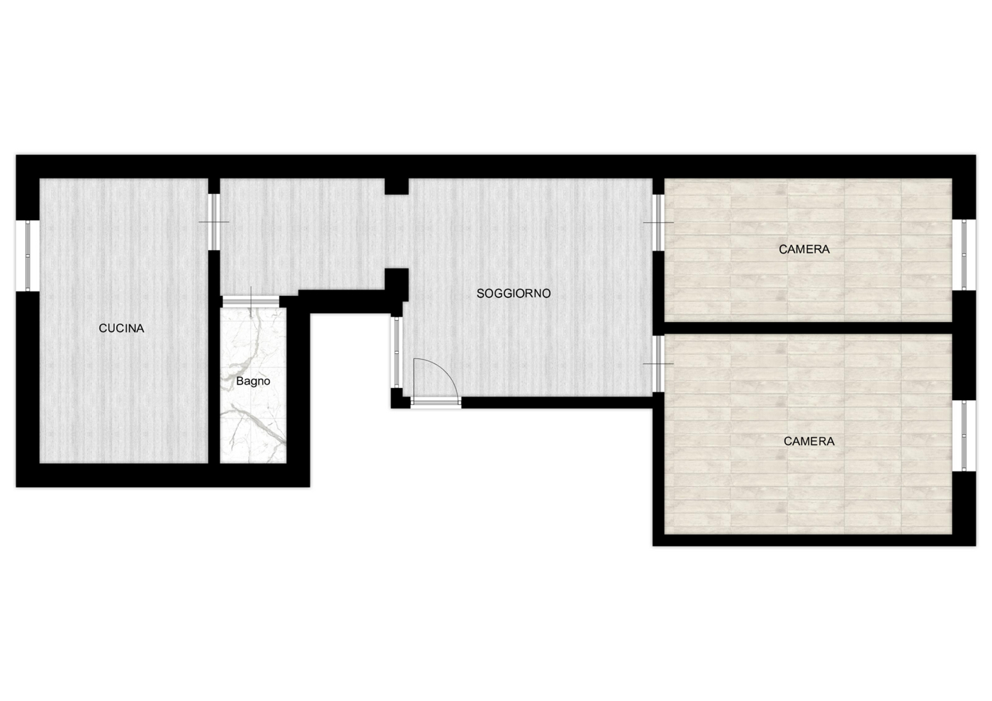 Quadrilocale in vendita a Genova