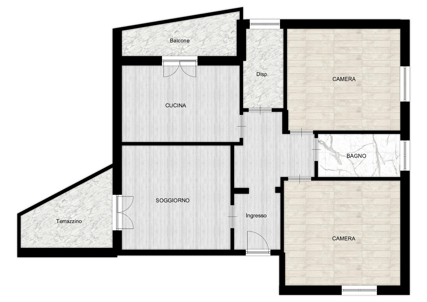 Appartamento in vendita a Serra Ricc�