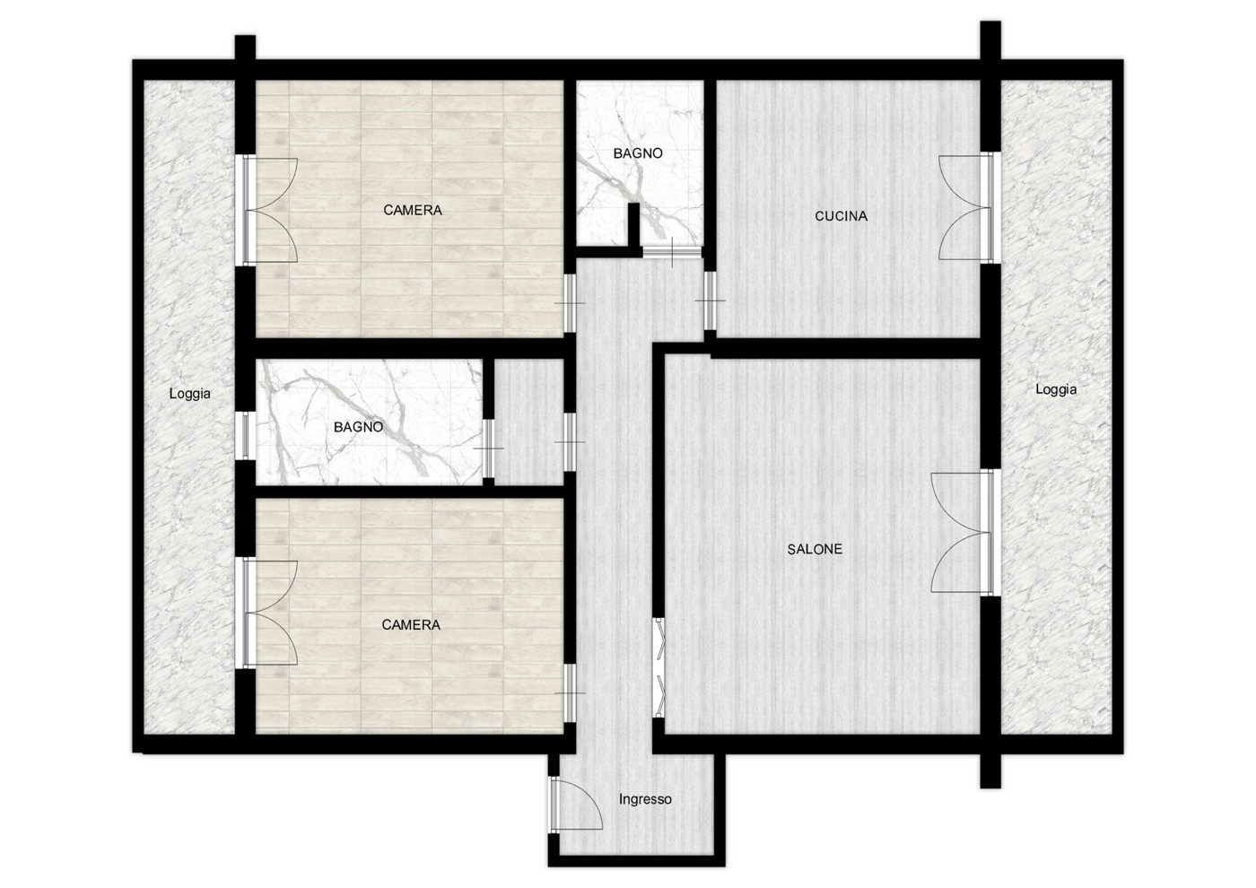 Appartamento in vendita a Genova