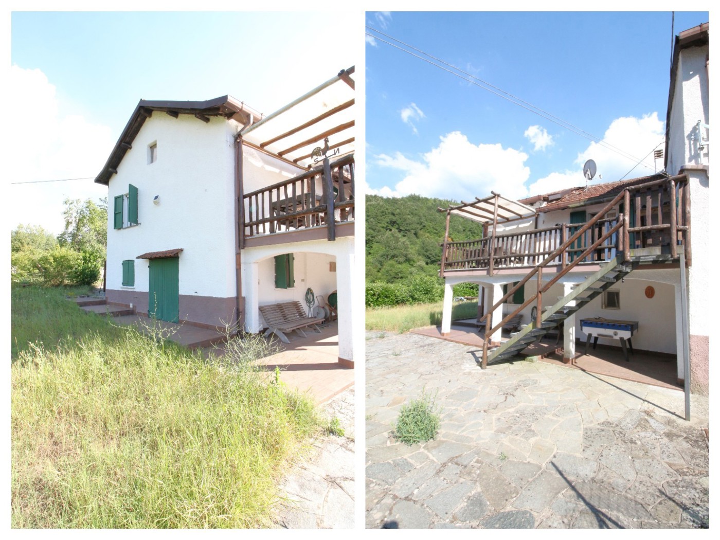 Casa indipendente con giardino a Mongiardino Ligure
