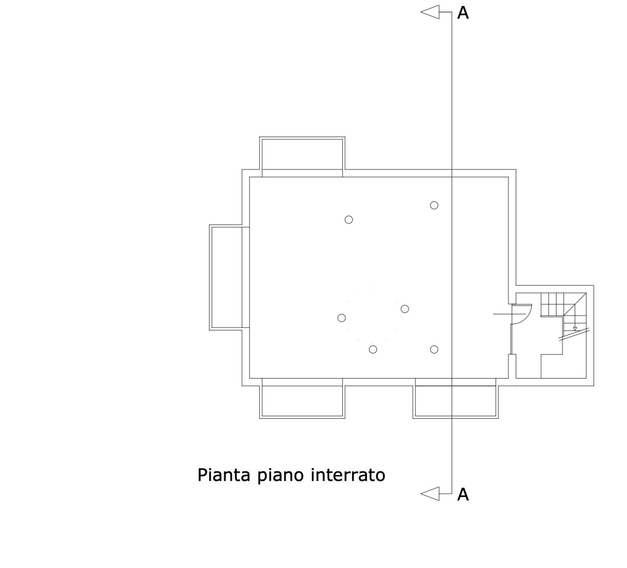 Villa con giardino a Montignoso