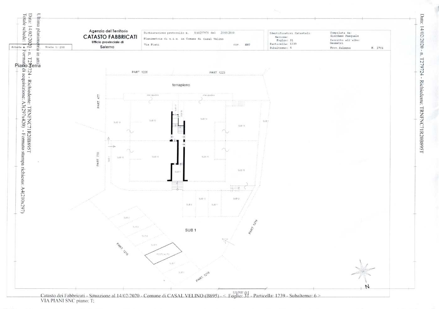 Trilocale ristrutturato a Casal Velino