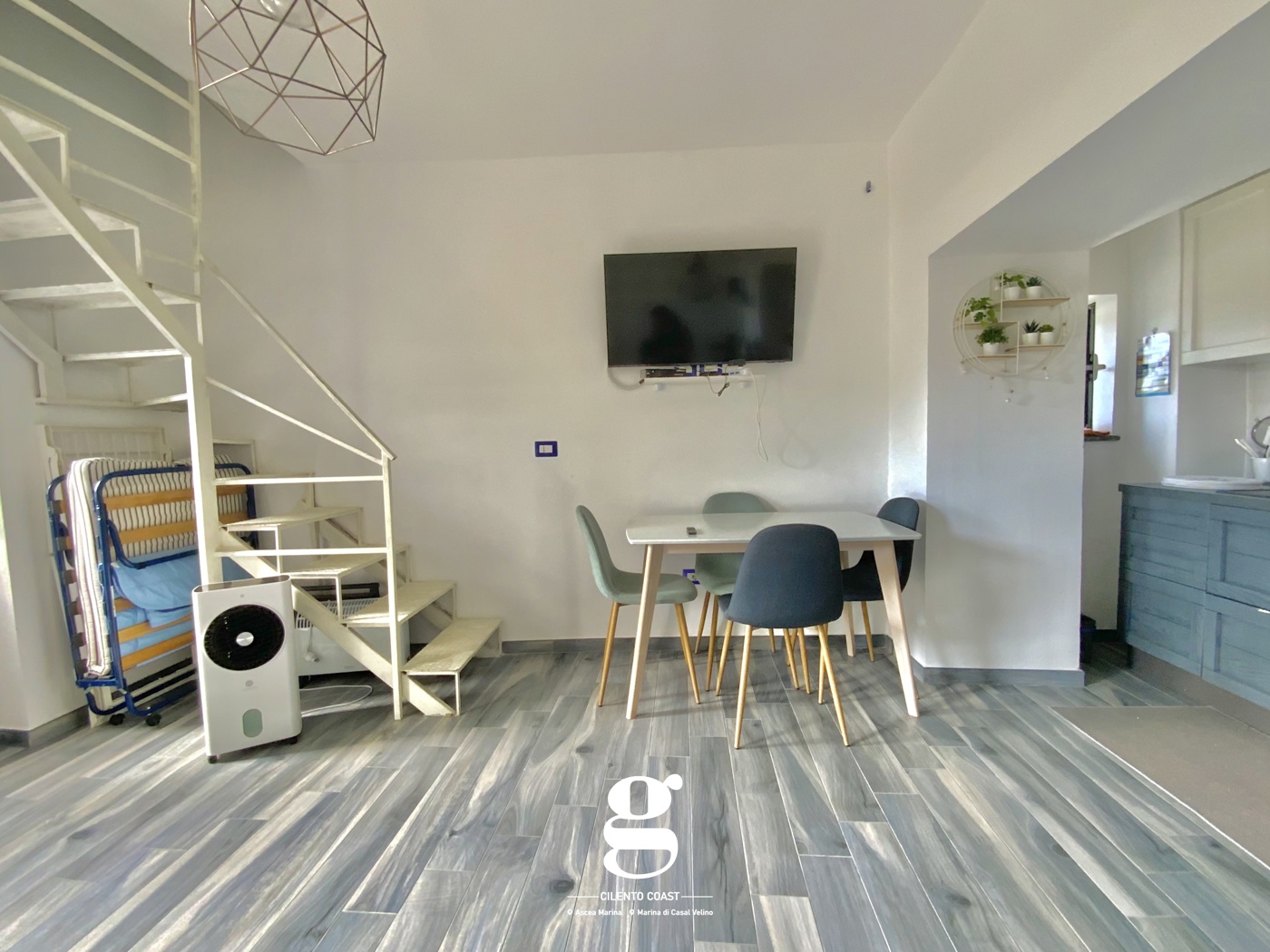 Bilocale vista mare a Ascea