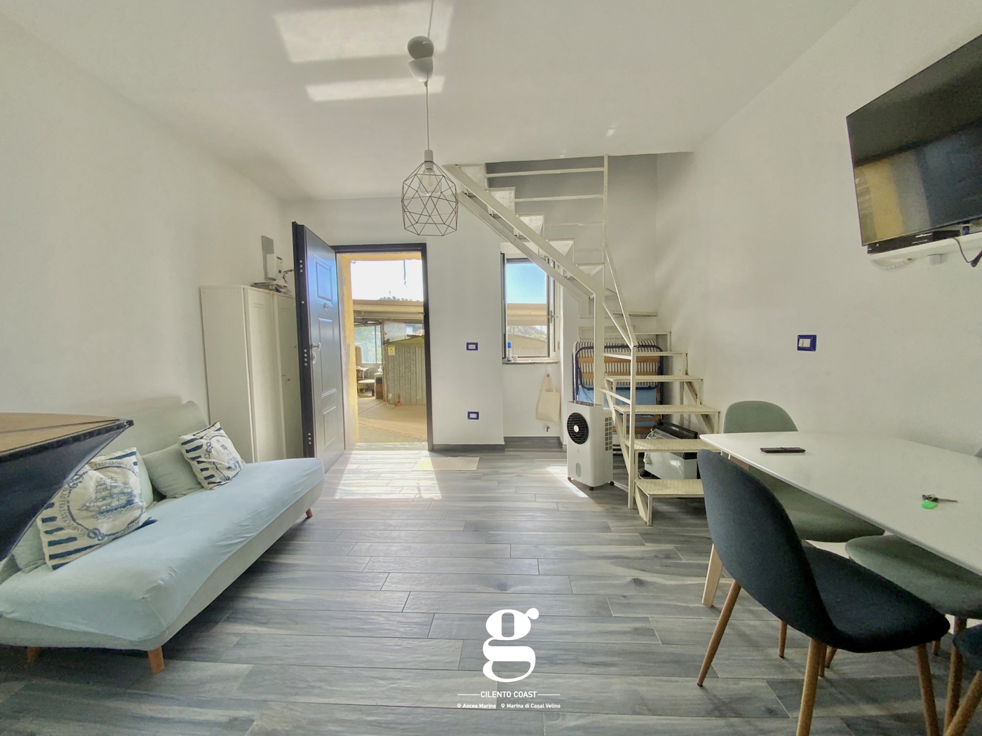 Bilocale vista mare a Ascea