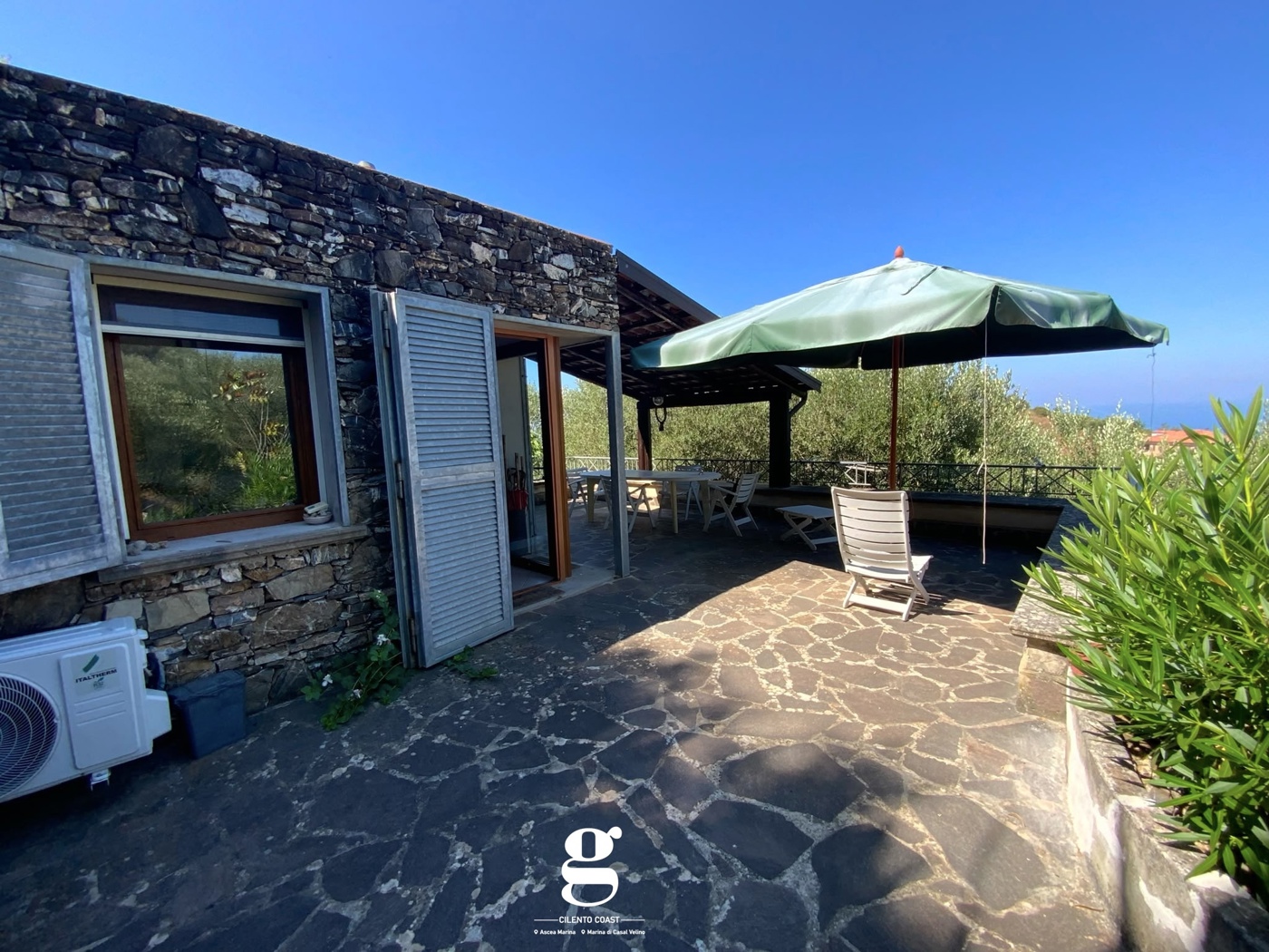 Villa vista mare a Ascea