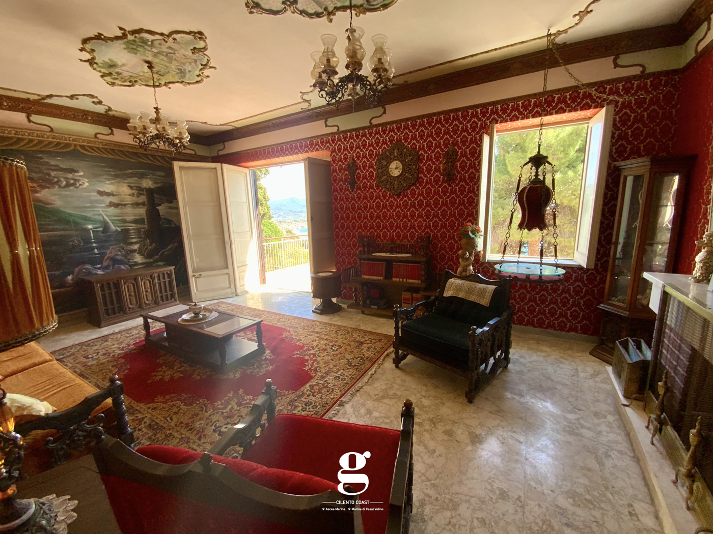 Villa vista mare a Casal Velino