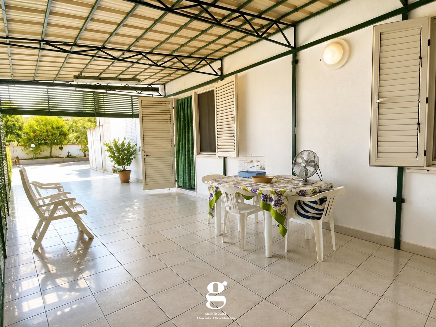 Trilocale con giardino a Ascea