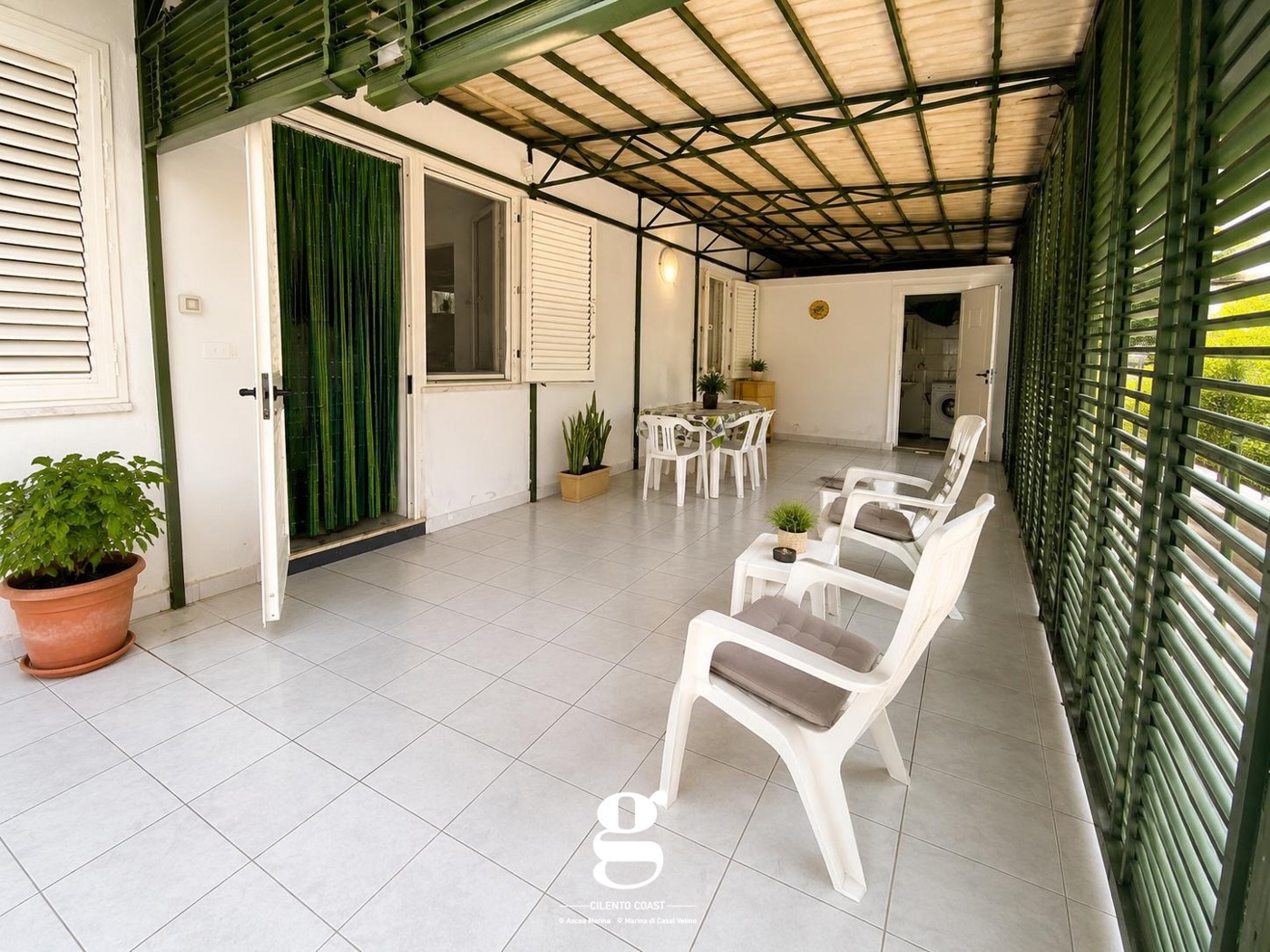 Trilocale con giardino a Ascea