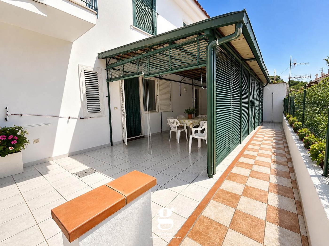 Trilocale con giardino a Ascea