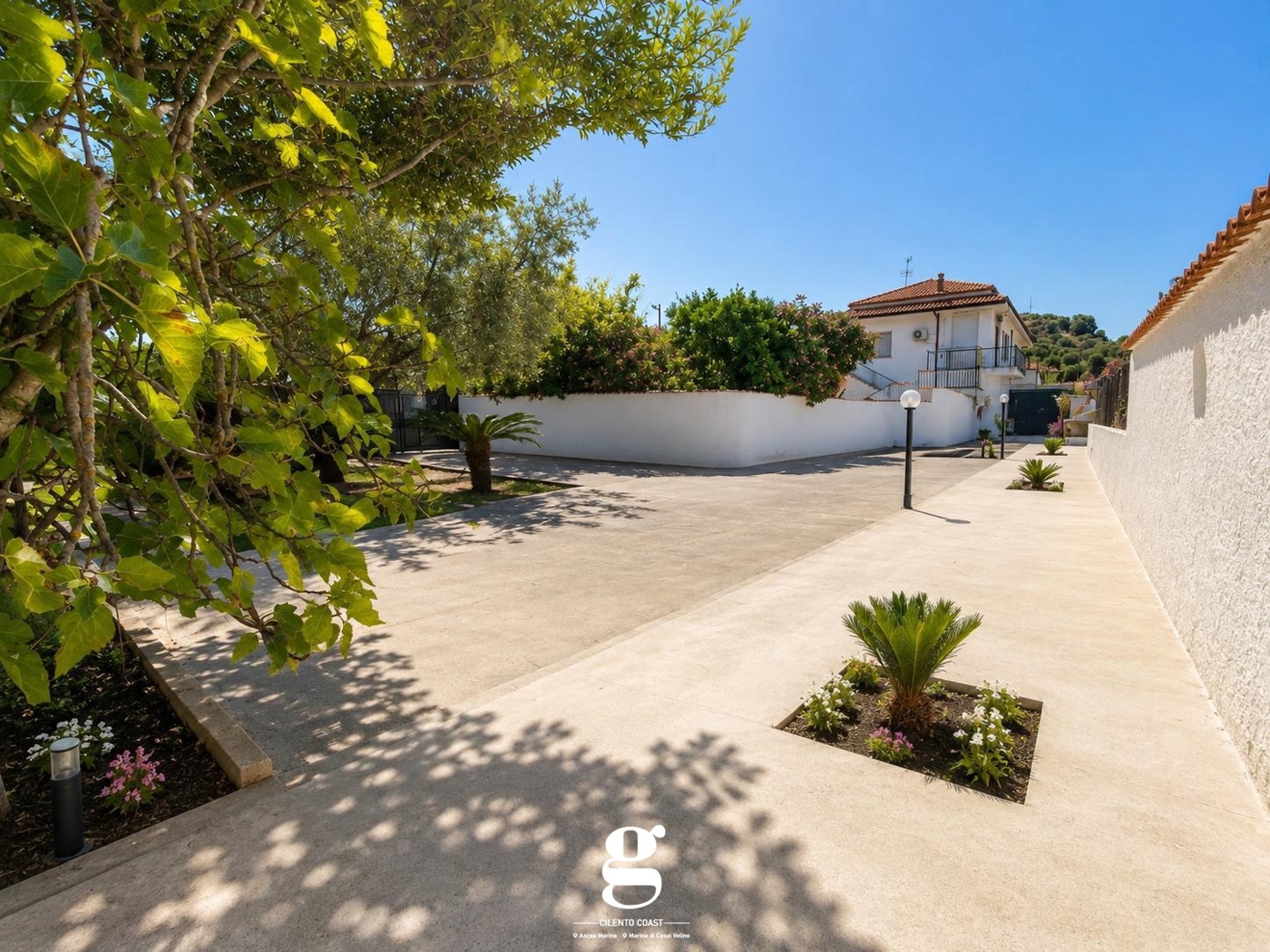 Trilocale con giardino a Ascea