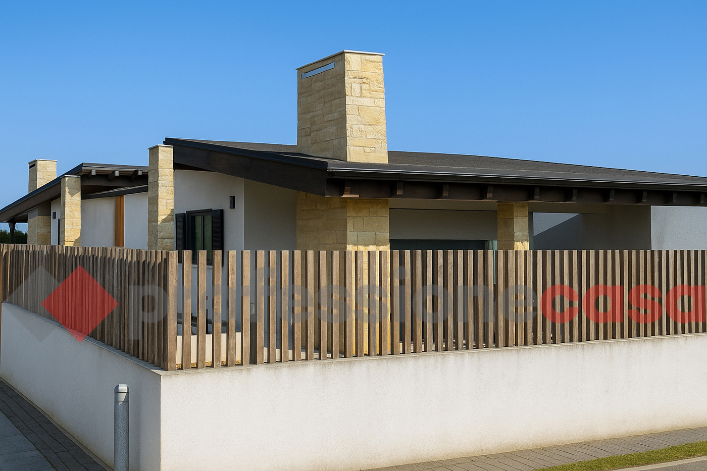 Villa Bifamiliare con giardino a Fiumicino