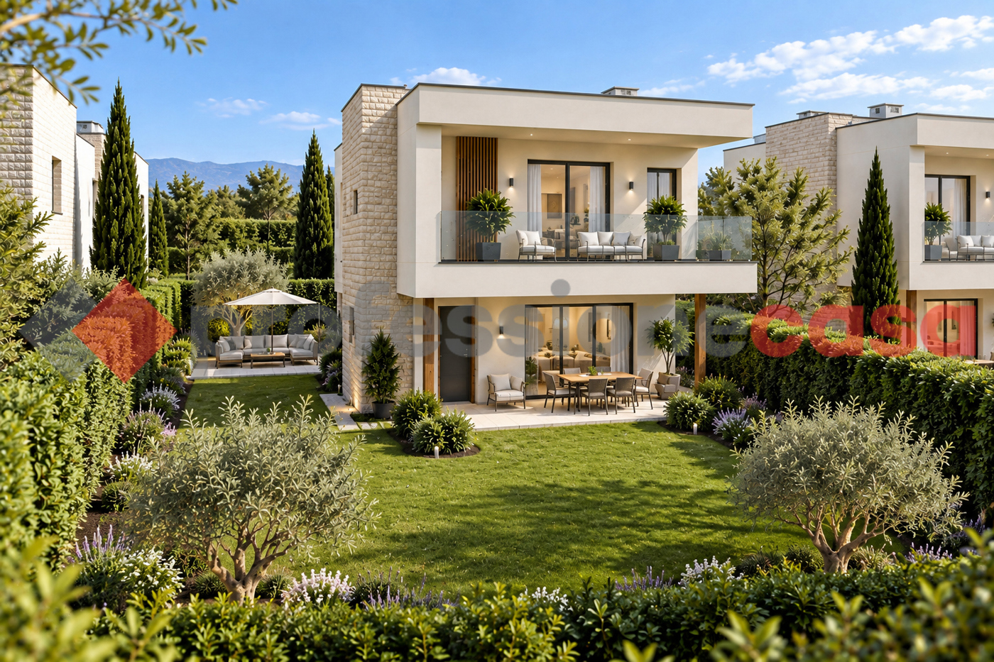 Villa con box doppio a Anguillara Sabazia