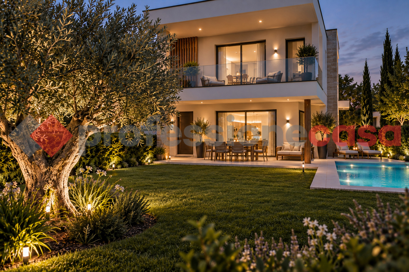 Villa con box doppio a Anguillara Sabazia