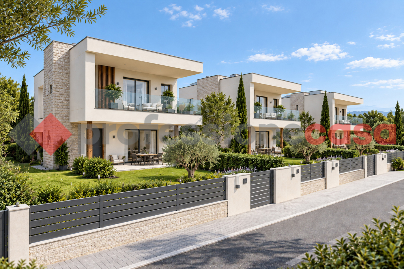 Villa con box doppio a Anguillara Sabazia